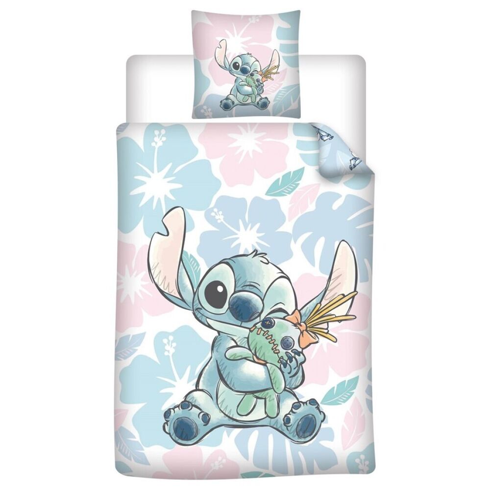 Disney Stitch policotton duvet cover bed 90cm Nerdscape