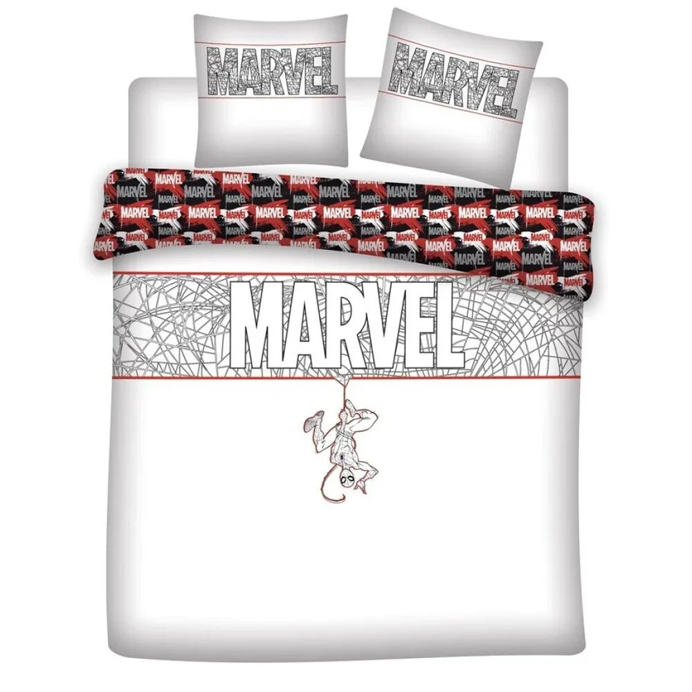 Marvel Spiderman cotton duvet cover bed 135cm Nerdscape