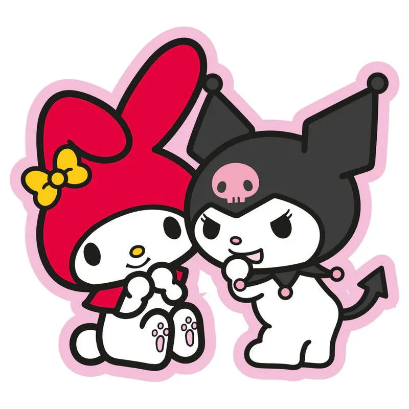 Hello Kitty My Melody & Kuromi 3D cushion Nerdscape
