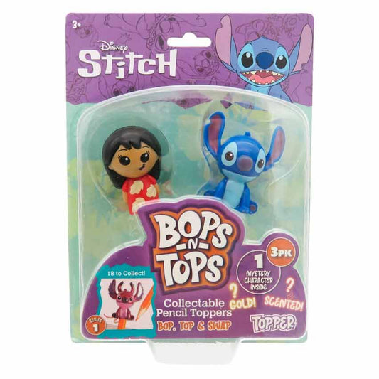 Blister Disney Stitch 3 figurines 3D