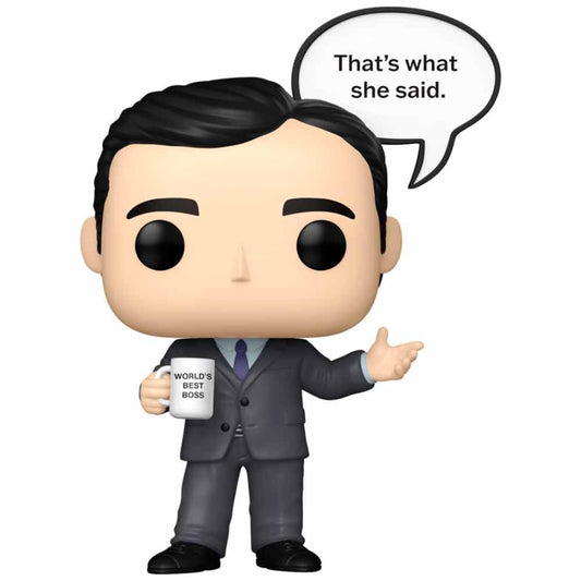 Funko Pop! The Office Michael Scott - Figura da Collezione Vinyl