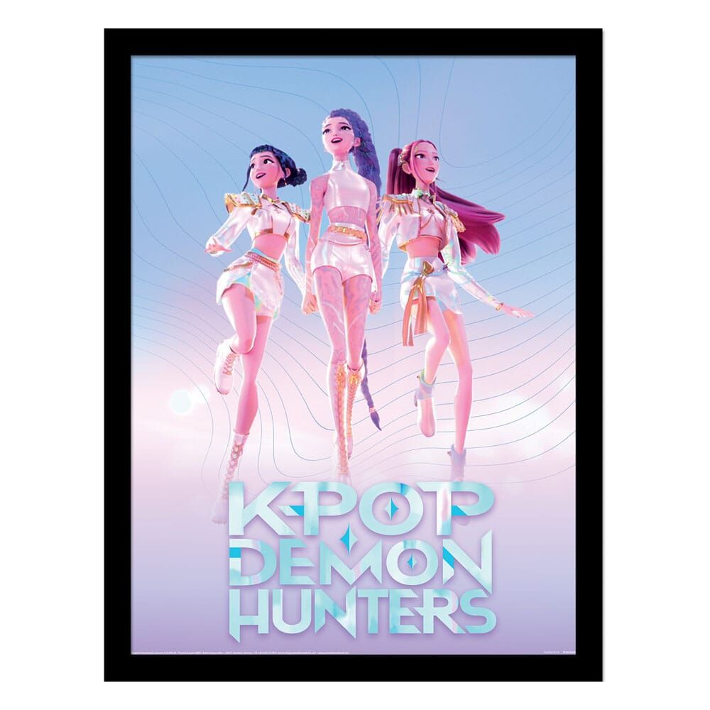 KPop Demon Hunters Framed print Nerdscape