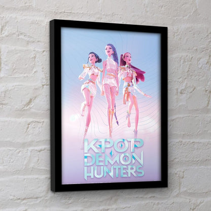 KPop Demon Hunters Framed print Nerdscape