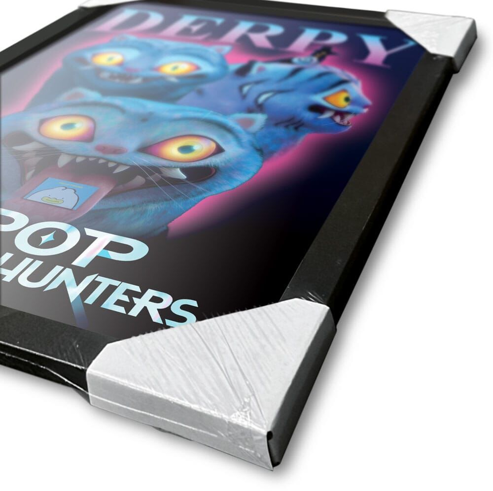 KPop Demon Hunters Derpy Framed print - Nerdscape