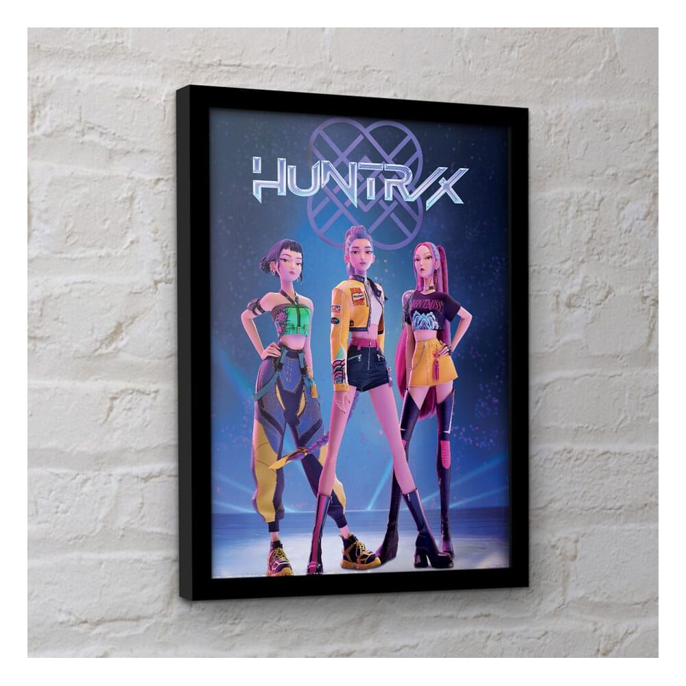 KPop Demon Hunters Framed print - Nerdscape