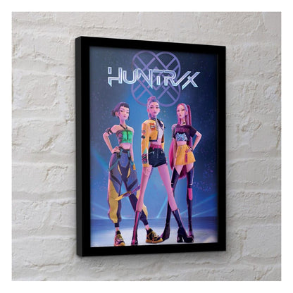 KPop Demon Hunters Framed print - Nerdscape
