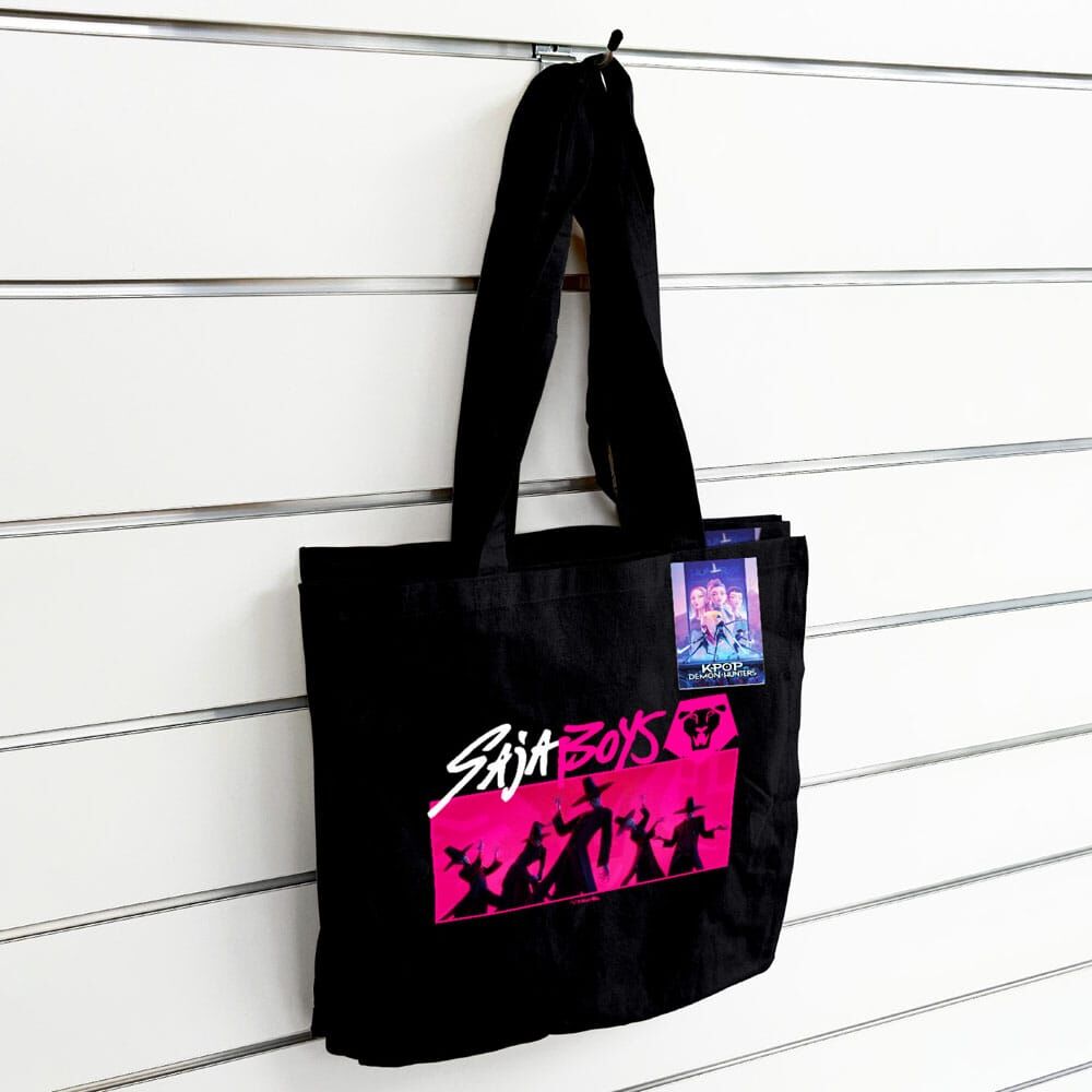 Kpop Demon Hunters Saja Boys shopping bag - Nerdscape
