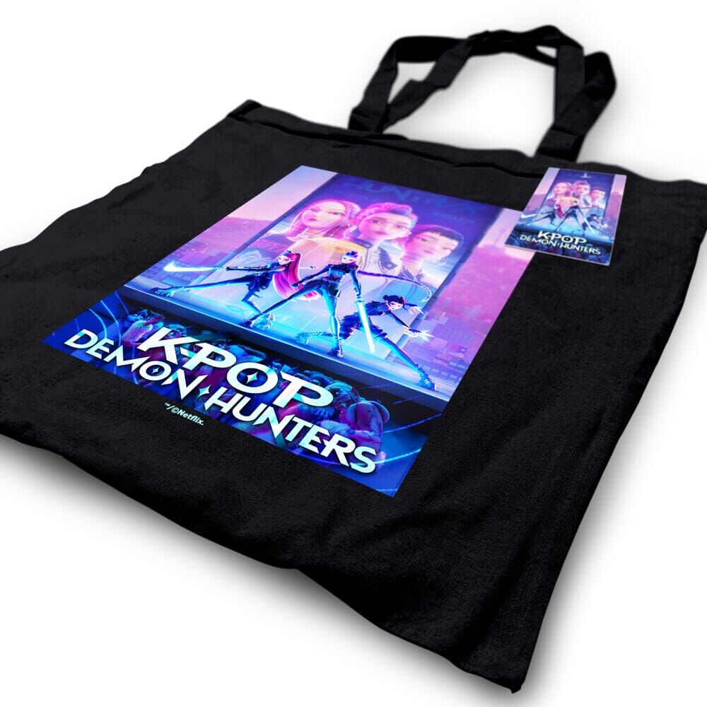 KPop Demon Hunters shopping bag - Nerdscape