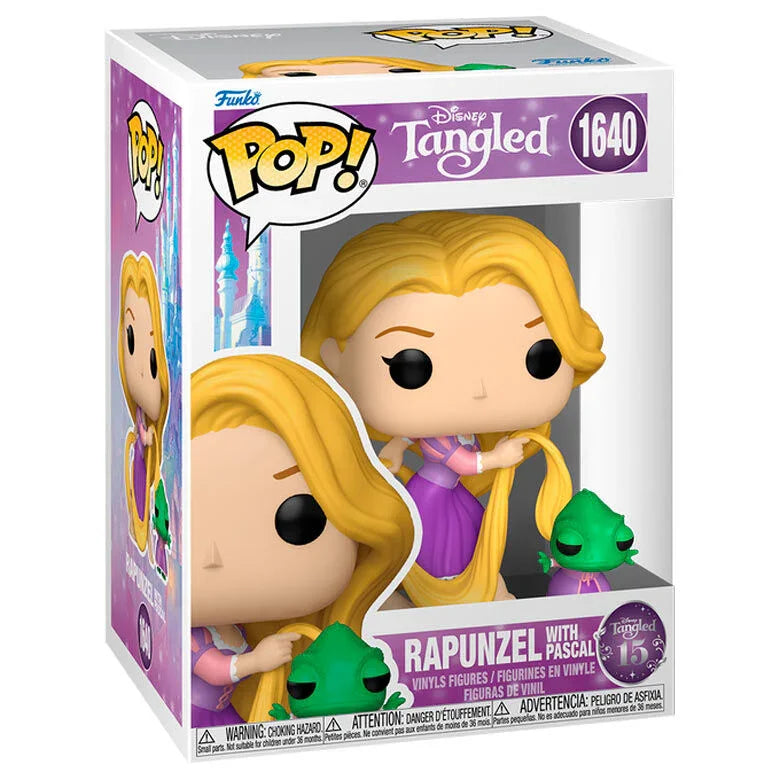 Funko Pop! Disney Tangled Rapunzel con Pascal - Figura da Collezione Vinyl Nerdscape