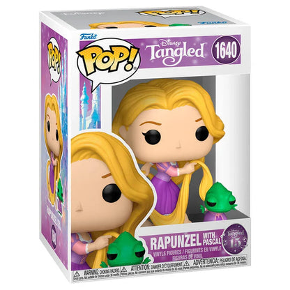 Funko Pop! Disney Tangled Rapunzel con Pascal - Figura da Collezione Vinyl Nerdscape