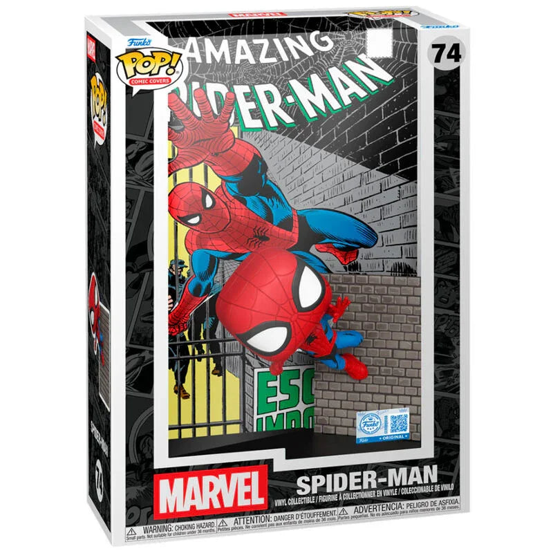 POP figure Comic Cover Marvel Spider-Man Exclusive Nerdscape