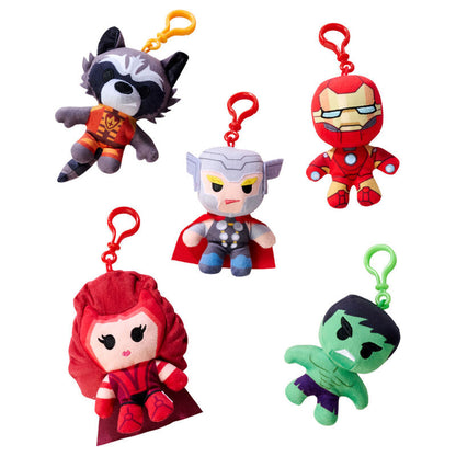 Marvel assorted plush keychain 10cm Nerdscape