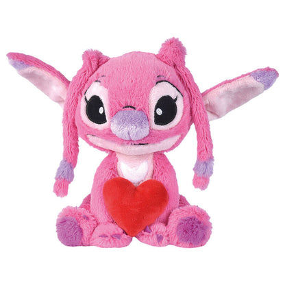 Disney Stitch Angel heart plush toy 25cm Nerdscape