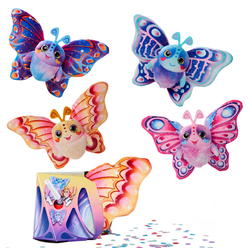 Fluffyfly Butterfly assorted plush toy Nerdscape
