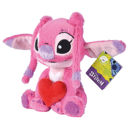 Disney Stitch Angel heart plush toy 25cm Nerdscape