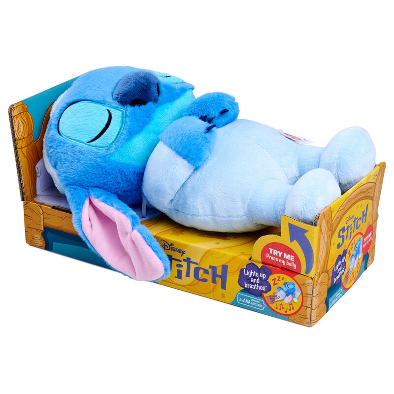Disney Stitch Sleepy plush toy 31cm with sound Nerdscape
