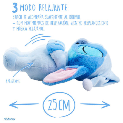 Disney Stitch Sleepy plush toy 31cm with sound Nerdscape