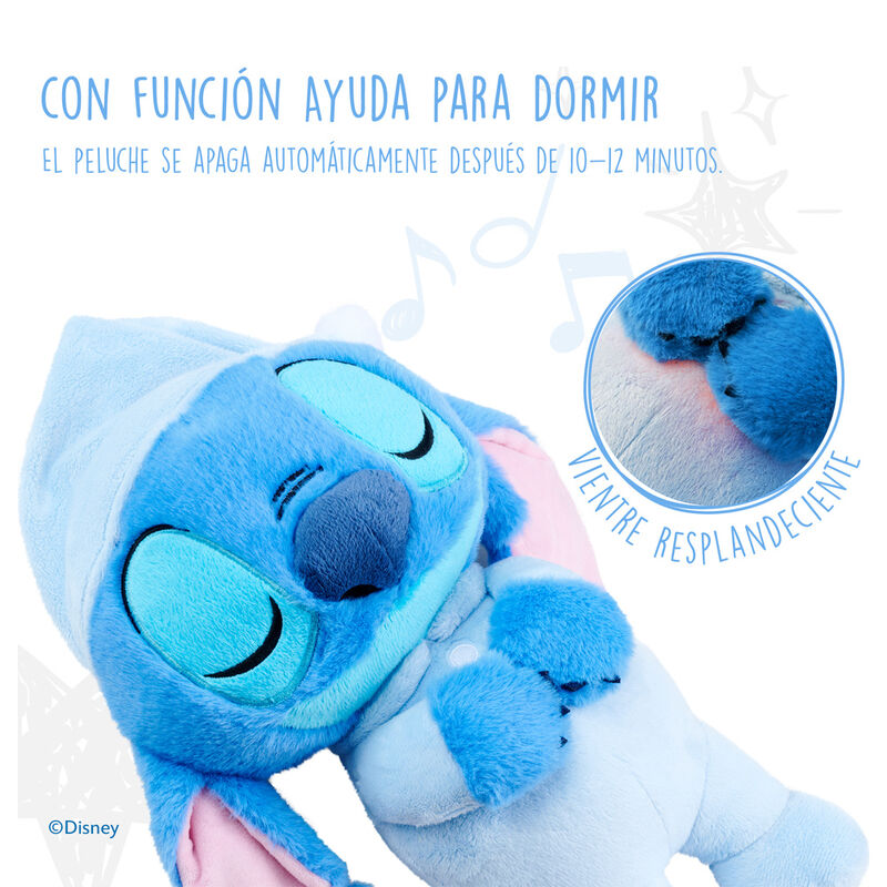 Disney Stitch Sleepy plush toy 31cm with sound Nerdscape