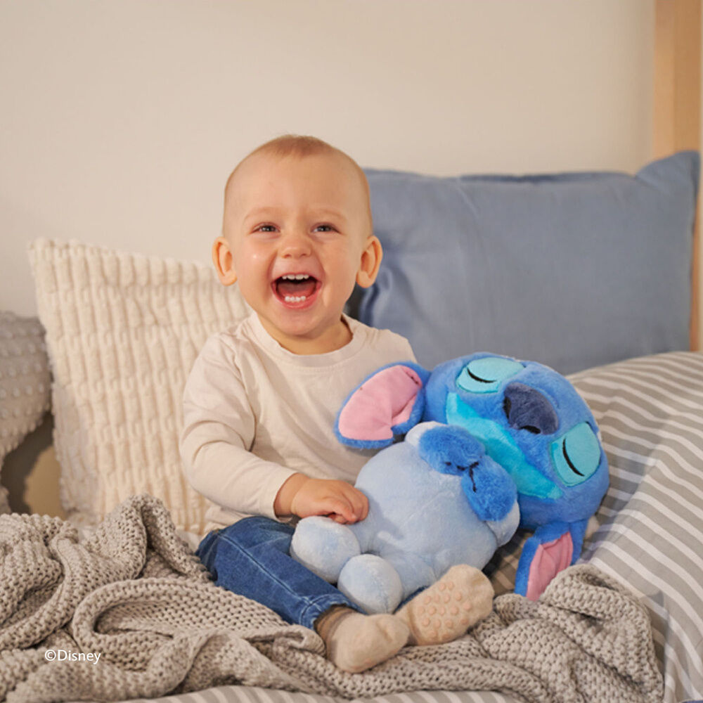 Disney Stitch Sleepy plush toy 31cm with sound Nerdscape