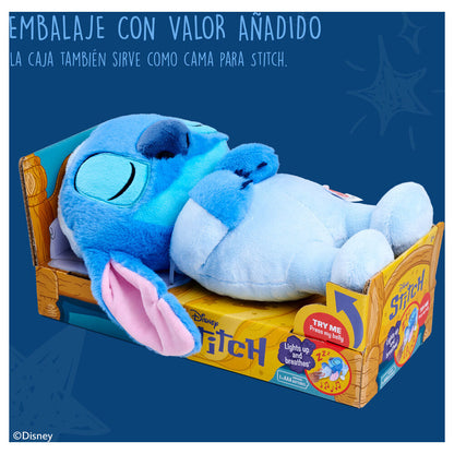 Disney Stitch Sleepy plush toy 31cm with sound Nerdscape