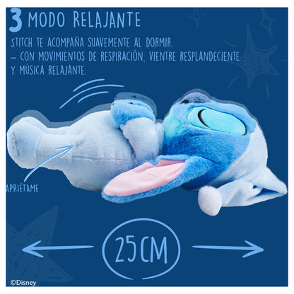 Disney Stitch Sleepy plush toy 31cm with sound Nerdscape