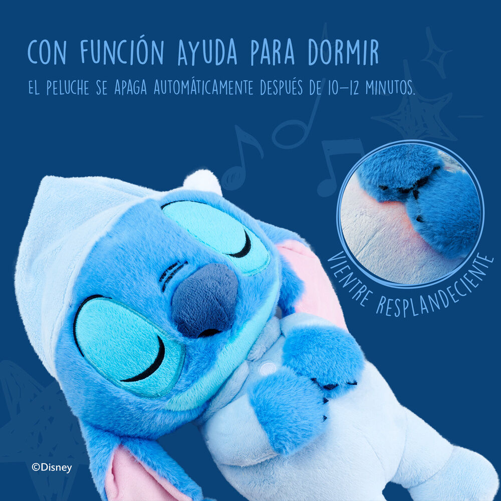Disney Stitch Sleepy plush toy 31cm with sound Nerdscape
