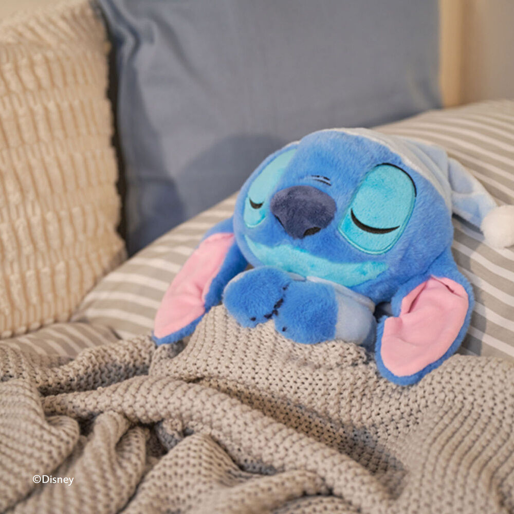 Disney Stitch Sleepy plush toy 31cm with sound Nerdscape