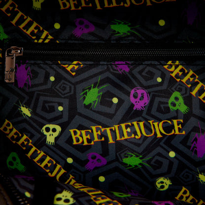 Loungefly Beetlejuice backpack 26cm Nerdscape