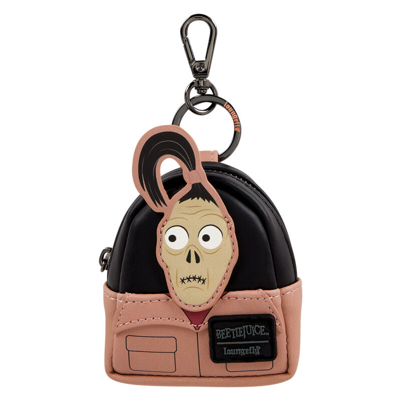 Loungefly Beetlejuice Mystery Mini Backpack Keychain - Nerdscape Nerdscape