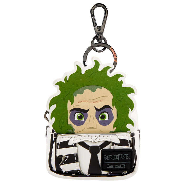 Loungefly Beetlejuice Mystery Mini Backpack Keychain - Nerdscape Nerdscape