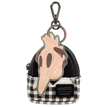 Loungefly Beetlejuice Mystery Mini Backpack Keychain - Nerdscape Nerdscape