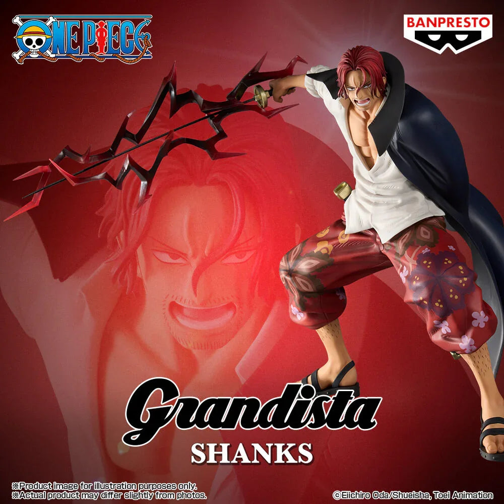 Grandista Shanks Figura da Collezione 22cm - Nerdscape Nerdscape