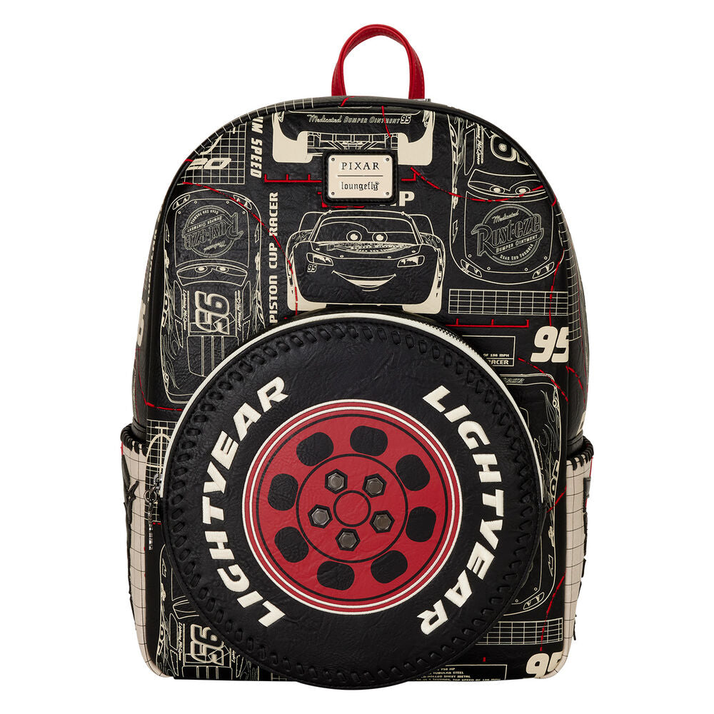 Loungefly Disney Pixar Cars McQueen backpack 43cm Nerdscape
