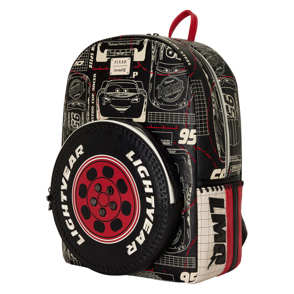 Loungefly Disney Pixar Cars McQueen backpack 43cm Nerdscape