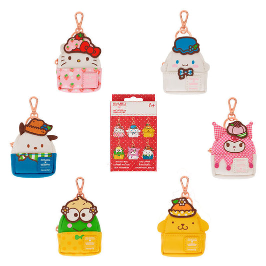 Loungefly Hello Kitty & Friends x Strawberry Shortcake Mystery Mini Backpack Keychain - Nerdscape Nerdscape