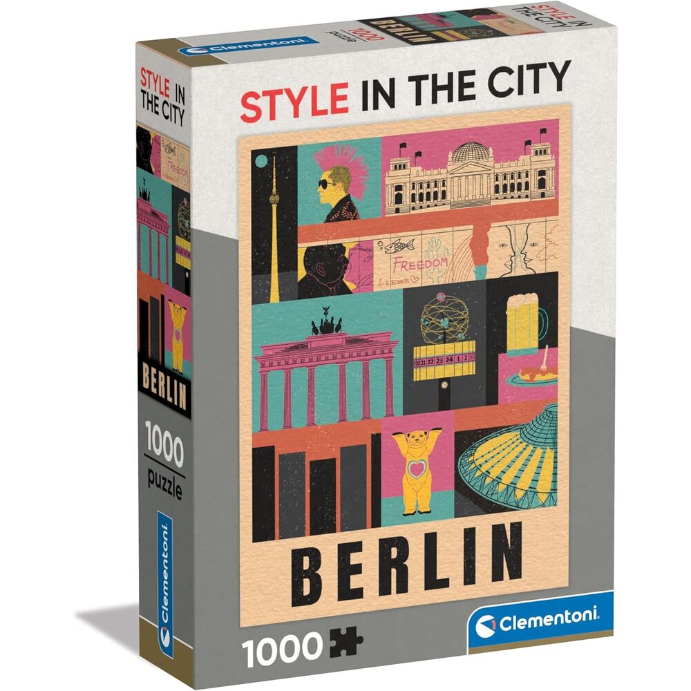 Style in the City Berlin puzzle 1000pcs Nerdscape