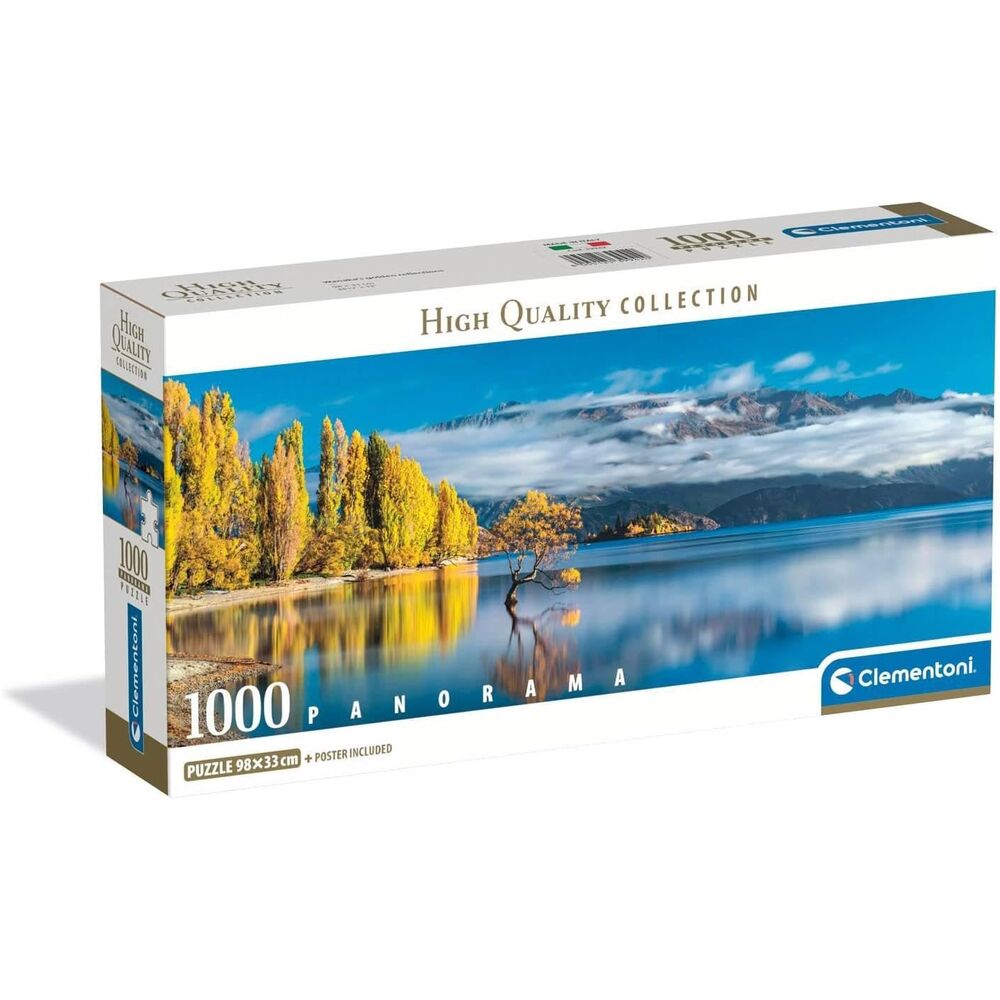 High Quality Wanaka’s golden Reflections Panorama puzzle 1000pcs Nerdscape