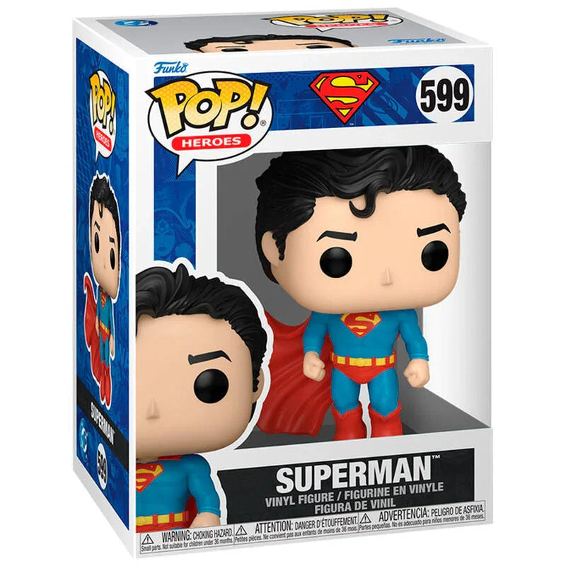 Funko Pop! DC Comics Superman - Figura da Collezione Vinyl Nerdscape