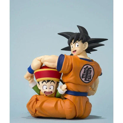 Dragon Ball Z Son Goku & Son Gohan Kid & Kontoun S.H Figuarts figure Nerdscape