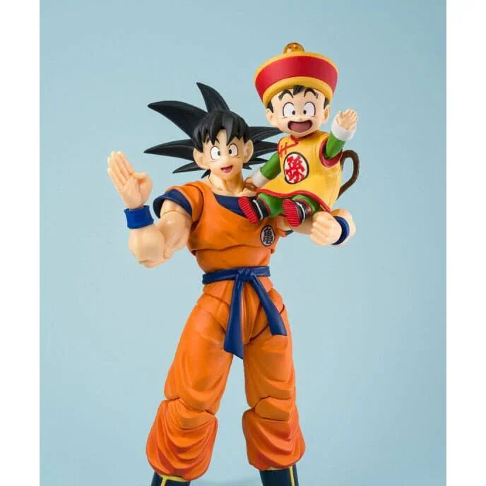 Dragon Ball Z Son Goku & Son Gohan Kid & Kontoun S.H Figuarts figure Nerdscape