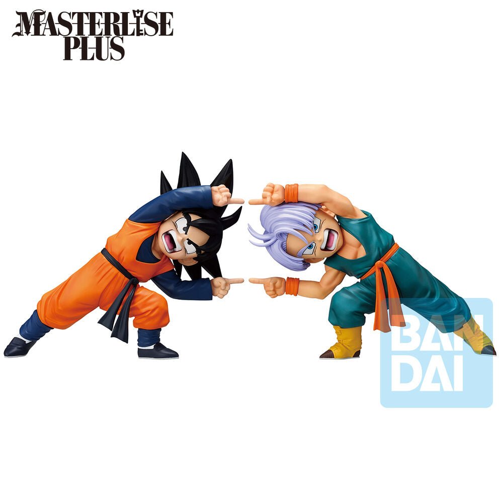 Dragon Ball Z Masterlise Battle of the Super Saiyan Son Goten & Trunks set 2 Ichibansho figures 9cm - Nerdscape