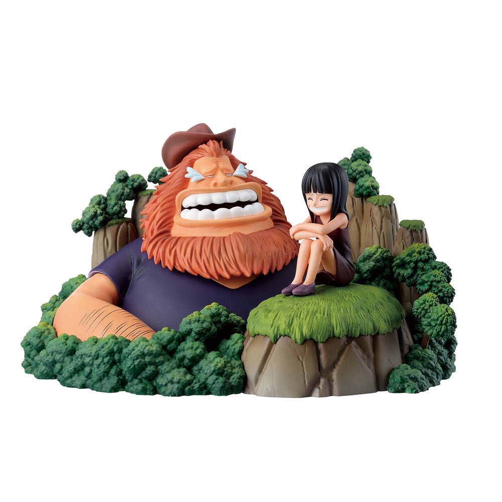 One Piece Dramatic Memories Saul & Robin figure 13cm - Nerdscape