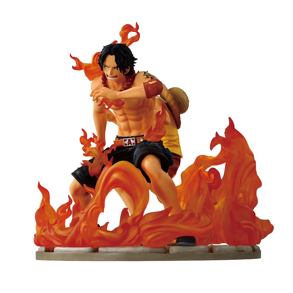 One Piece Dramatic Memories Ace & Luffy Ichibansho figure 15cm - Nerdscape