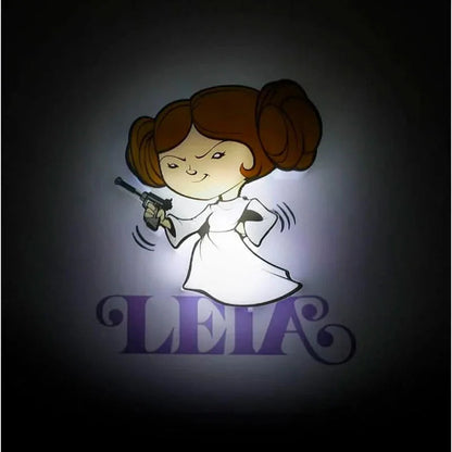 Star Wars Leia 3D Light FX mini lamp Nerdscape