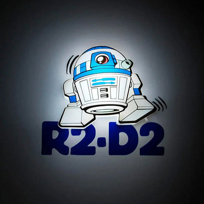 Star Wars R2-D2 3D Light FX mini lamp Nerdscape
