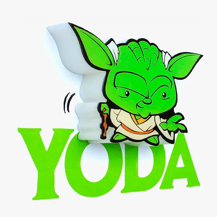 Star Wars Yoda 3D Light FX mini lamp Nerdscape