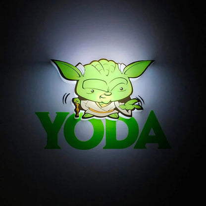 Star Wars Yoda 3D Light FX mini lamp Nerdscape
