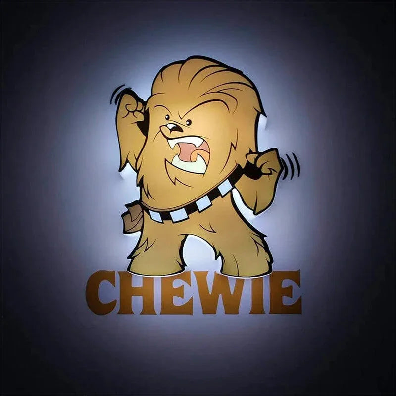 Star Wars Chewie 3D Light FX mini lamp Nerdscape