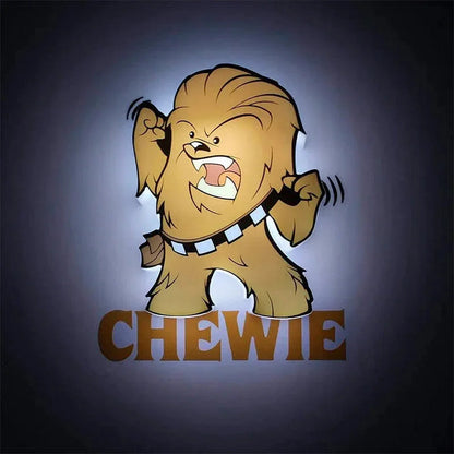 Star Wars Chewie 3D Light FX mini lamp Nerdscape