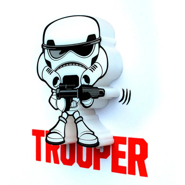 Star Wars Storm Trooper 3D Light FX mini lamp Nerdscape